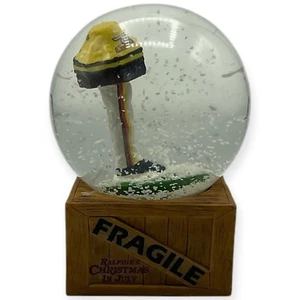 Fragile This Side Up Ralphie's Christmas In July Leg Lamp Decorative Snow Globe - Picture 1 of 10