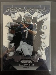 2023 Prizm C.J. Stroud Break Prizms Silver RC #PB-6 Texans - Picture 1 of 2