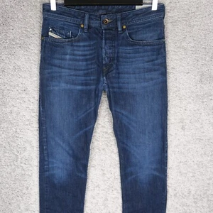 DIESEL BUSTER 0823K JEANS HOMBRE OSCURO W29 L34 AZUL OSCURO SLIM BOTONES CÓNICOS - Imagen 1 de 9