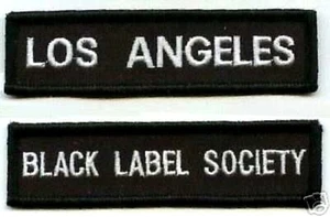 BLACK LABEL SOCIETY MEMBER FAN CLUB LOS ANGELES BLS LAX FAN MEMBER CLUB 2-PATCH - Picture 1 of 1