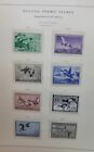 Lot de 8 timbres RW : 1949-1956 timbres permis de chasse au canard comme neuf neuf neuf dans son emballage