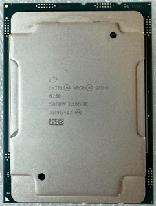 Intel Xeon Gold 6230 2.1 GHz 20 Cores SRF8W 2nd Gen CPU FCLGA3647 Cascade Lake - Picture 1 of 1