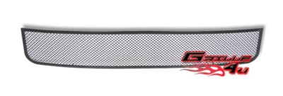 For 2005-2009 Ford Mustang V6 Main Upper Stainless Black Mesh Grille Insert - Image 1 of 2