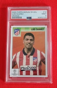 Luis Suarez Topps Merlin Heritage 95 Orange /5 PSA 9 2020 Real Madrid #12 POP 1 - Bild 1 von 6