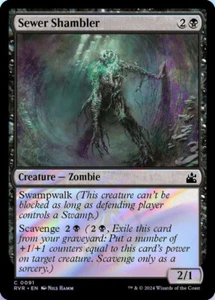 Sewer Shambler 0091 MTG RVR NM Foil - Picture 1 of 1