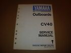 Yamaha CV40 Outboard Motor Service Manual 