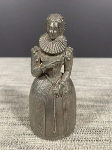 Vintage Gorham versilberter Queen Elizabeth I Glocke # 115 EP sehr schwerer & schöner Ring - Bild 1 von 9