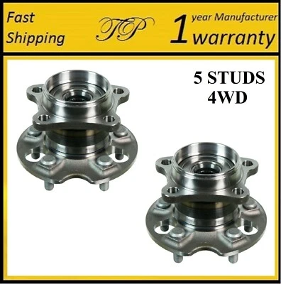 Conjunto de cojinete de cubo de rueda trasero para Toyota Sienna 2011-2016 4x4 (par) Foto 1 de 3