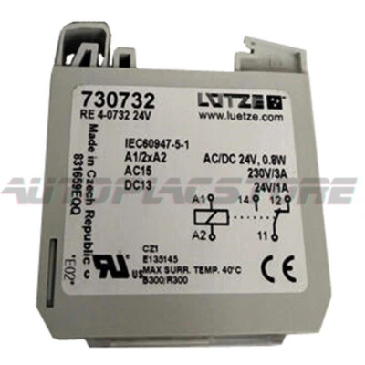 1PC LUETZE 730732 RE4-0732 730732 RE 4-0732 24VDC Isolation Relay 3A 230V~ - Image 1 of 2