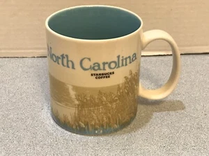 2012 Starbucks Coffee North Carolina Global Icon Collector Series Mug 16 OZ - Picture 1 of 6