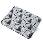Mouse Mat Pad - Silver Nuts for Bolts Engineering Laptop PC Desk Office #16070