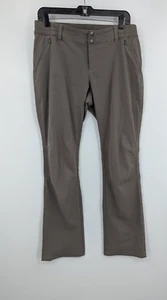 KUHL Stratus Pants Womens 10 Reg Green Stretch Hiking Outdoor Breathable Fabric - Picture 1 of 14