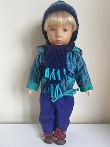 Käthe Kruse Puppe Anton 35cm , aus dem Jahre 1992 - Bild 1 von 12