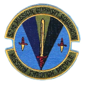 PATCH USAF 52ND MISSION SUPPORT SQ MSS DB-2 - Bild 1 von 1
