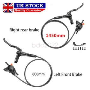 For Shimano MT200 MTB Hydraulic Disc Brake Mountain Bike Brake Front / Rear NEW - Picture 1 of 11
