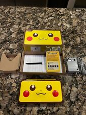 Nintendo 2DS XL Pikachu Edition Console used with box