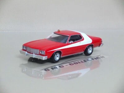 FORD GRAN TORiNO COUPE' 1976 "STARSKY & HUTCH" ROSSO RED JET CAR NOREV 1/43 - Immagine 1 di 3