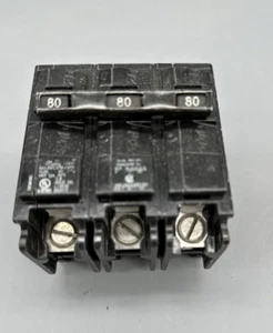 Q380 Siemens Leistungsschalter 3-polig 80 AMP 240V NEU - Bild 1 von 2