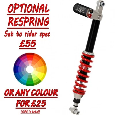 Amortiguador Yamaha TZ250 TZ350 1976 - 1986 YSS MG366-580TRWJ01 Foto 1 de 4