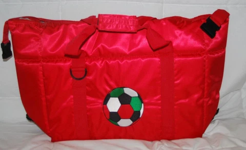 MEXICO'S FLAG COLORS SOCCER 24 PACK COOLER NEW Cover
