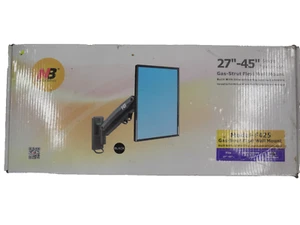 North Bayou Monitor Mount Arm Desk Mount Full Motion G60Charcoal 27" to 45" NEW - Picture 1 of 6