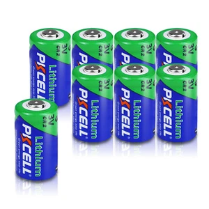8x CR2 Camera Photo Batteries CR17355 15270 1CR2 3V Li-MnO2 10years shelf life - Picture 1 of 5