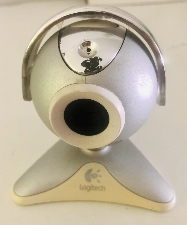 Logitech QuickCam Zoom USB Webcam V-UW21 Camera Laptop Computer Pc - Image 1 of 4