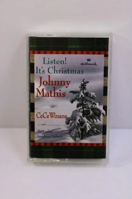 Johnny Mathis Listen Its Christmas Cassette Tape - Image 1 of 4