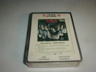 Hellfield NIGHTMUSIC Epic Canada 8 Track Tape SEALED 1978 Hard Rock Quiet Riot - Image 1 of 4