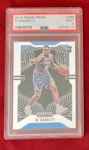 2019 Panini Prizm RJ Barrett PSA-9 MINT Rookie (RC) New York Knicks - Picture 1 of 5