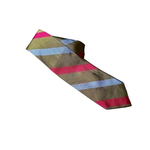 Lands' End Men's Stripped Tie - Picture 1 of 5