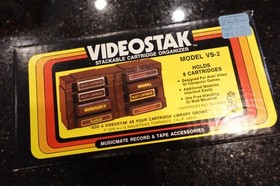 Vintage Atari 2600 Video Game Computer Console CARTRIDGE ORGANIZER New in BOX A2