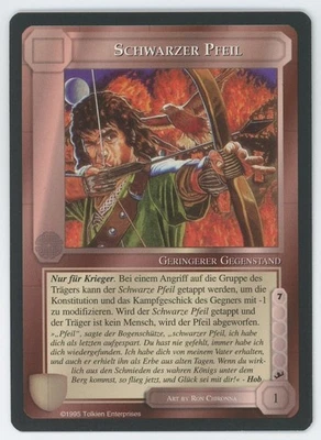 Schwarzer Pfeil (Black Arrow) Middle-Earth Limited Edition GERMAN PROMO - MINT - Image 1 of 2