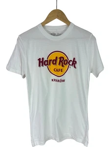 Hard Rock Cafe Kraków White T-Shirt Brand New Size Small - Picture 1 of 6