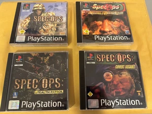 4x Spiele Paket Spec Ops: Ranger- Airborne- Stealth- Covert (PS1, PlayStation 1) - Bild 1 von 3