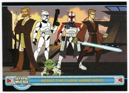 Star Wars Clone Wars -  1x Promo Card # P1 - Topps 2004 - NM - Image 1 of 1