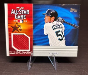 2010 Topps Update All-Star Stitches Ichiro Suzuki Trikot #WIE ABGEBILDET Mariners - Bild 1 von 2