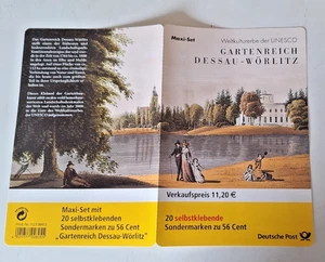 Deutschland Frankatur 20x 0,56 € Gartenreich Dessau-Wörlitz selbstklebend - Bild 1 von 2