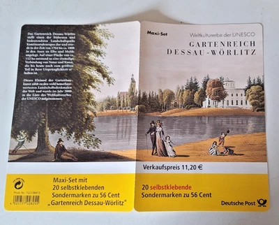 Deutschland Frankatur 20x 0,56 € Gartenreich Dessau-Wörlitz selbstklebend - Bild 1 von 2