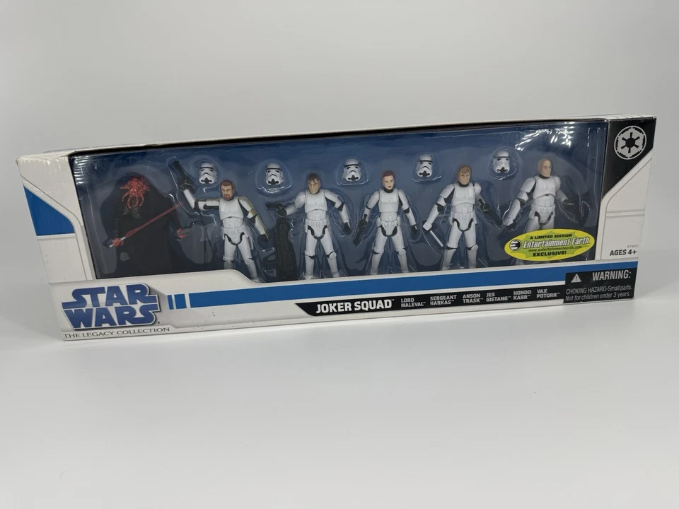 Star Wars The Legacy Collection Joker Squad - Entertainment Earth Exclusivo Sin usar, en caja Foto 1 de 2