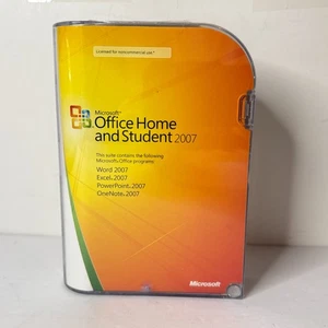 Microsoft Office Famille et Étudiant 2007 complet avec clé produit OPEN BOX - Photo 1/5