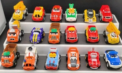 Лот из 18 Tonka Lil Chuck and Friends Hasbro Мини Коренастые Автомобили Грузовики Транспортные средства - Изображение 1 из 4