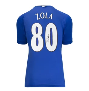 Maglia Chelsea firmata Gianfranco Zola: Home, 2000-01 - Edizione 80 gol - Foto 1 di 5