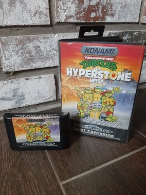 Turtles The Hyperstone Heist Sega Mega Drive OVP getestet 1993 Konami - Bild 1 von 4