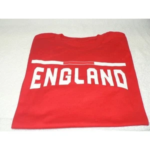 Gen2 Kids National Soccer Apparel England T-Shirt Red/White Large 14/16 - Picture 1 of 3