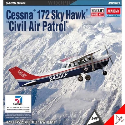 Academy 1/48 Cessna 172 SkyHawk "Civil Air Patrol" kit modellino in... - Immagine 1 di 4
