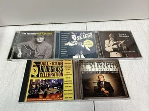 Ricky Skaggs 5 CD Lot! Bluegrass Rules, Essential, Songs Of Bill Monroe, More! - Bild 1 von 2
