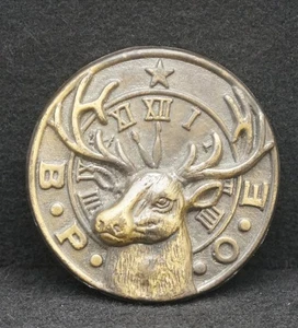 WC07149 BONITO VINTAGE AÑOS 70 *B.P.O.E.* PEDIDO DE LA ORGANIZACIÓN DE ALCES HEBILLA DE CINTURÓN - Imagen 1 de 2