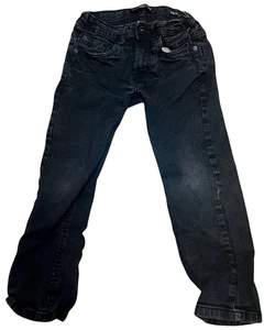 Kenneth Cole Boy's Jeans Black Size 6 Adjustable Waist Straight Leg - Picture 1 of 7