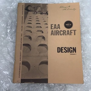 EAA AIRCRAFT DESIGN Volume 3 1970 Experimental Aircraft Association vintage book - Imagen 1 de 3